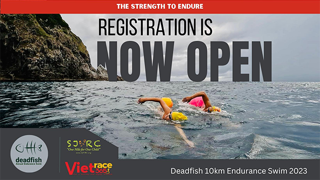 Giải bơi lội "Bowi deadfish 10km endurance swim" mùa 2