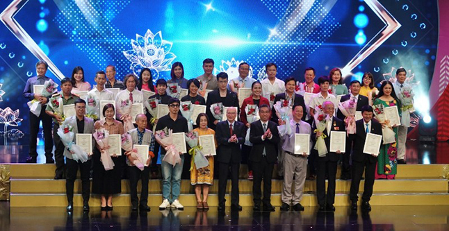 TP.HCM trao 116 giải thưởng sáng tác, quảng bá tác phẩm văn học nghệ thuật, báo chí về học tập và làm theo Bác Hồ
